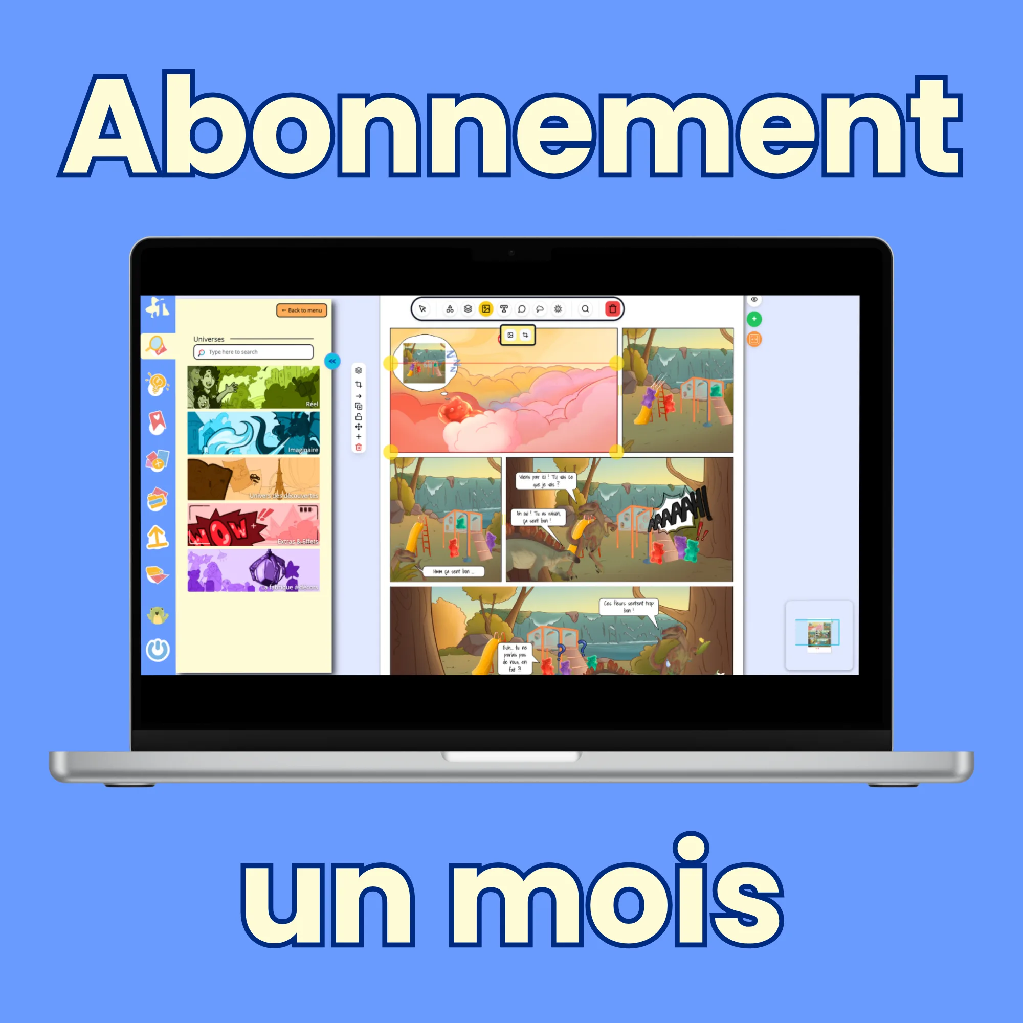 Pass Familiale 1 mois : Abonnement Numérique