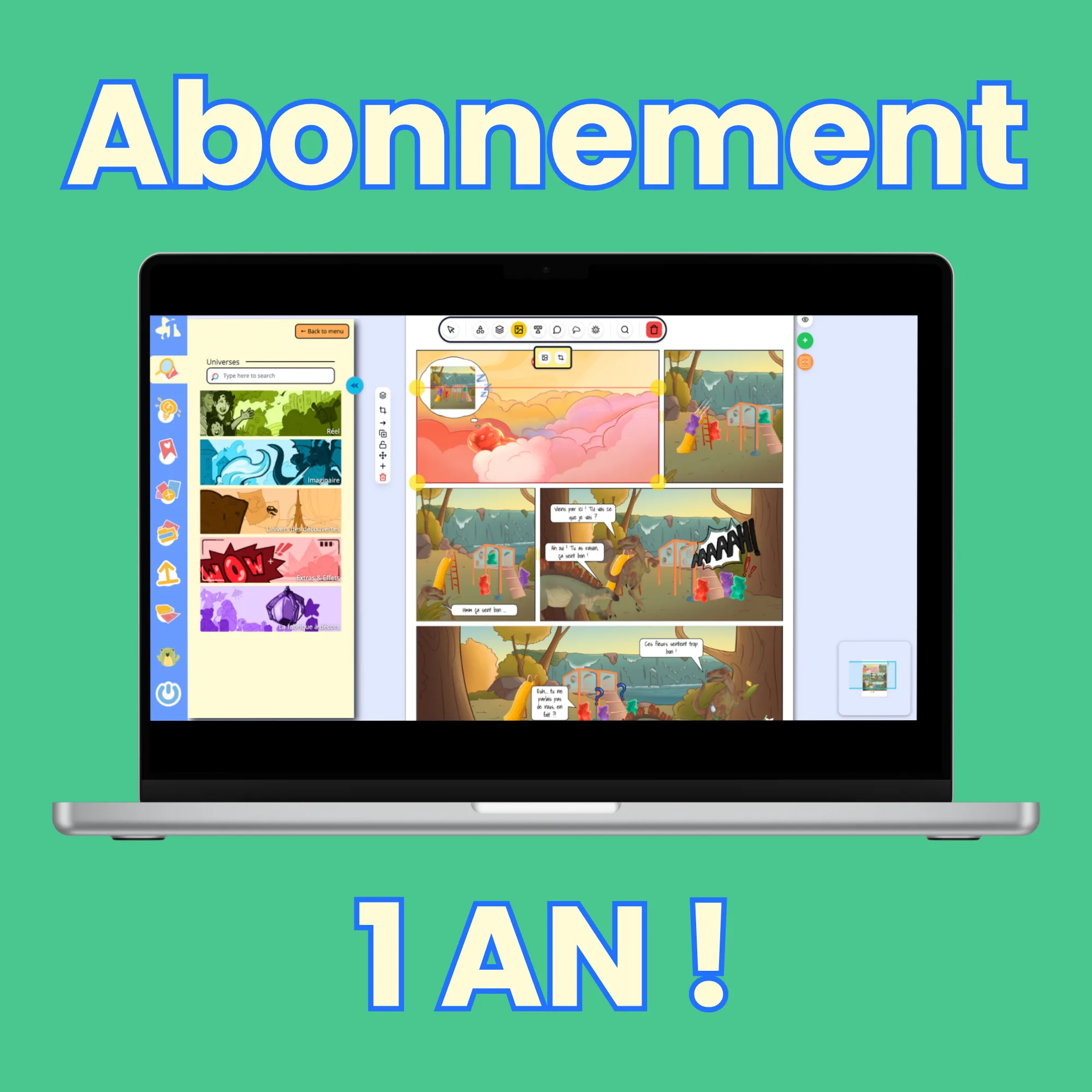 Pass Familiale 12 mois : Abonnement Numérique